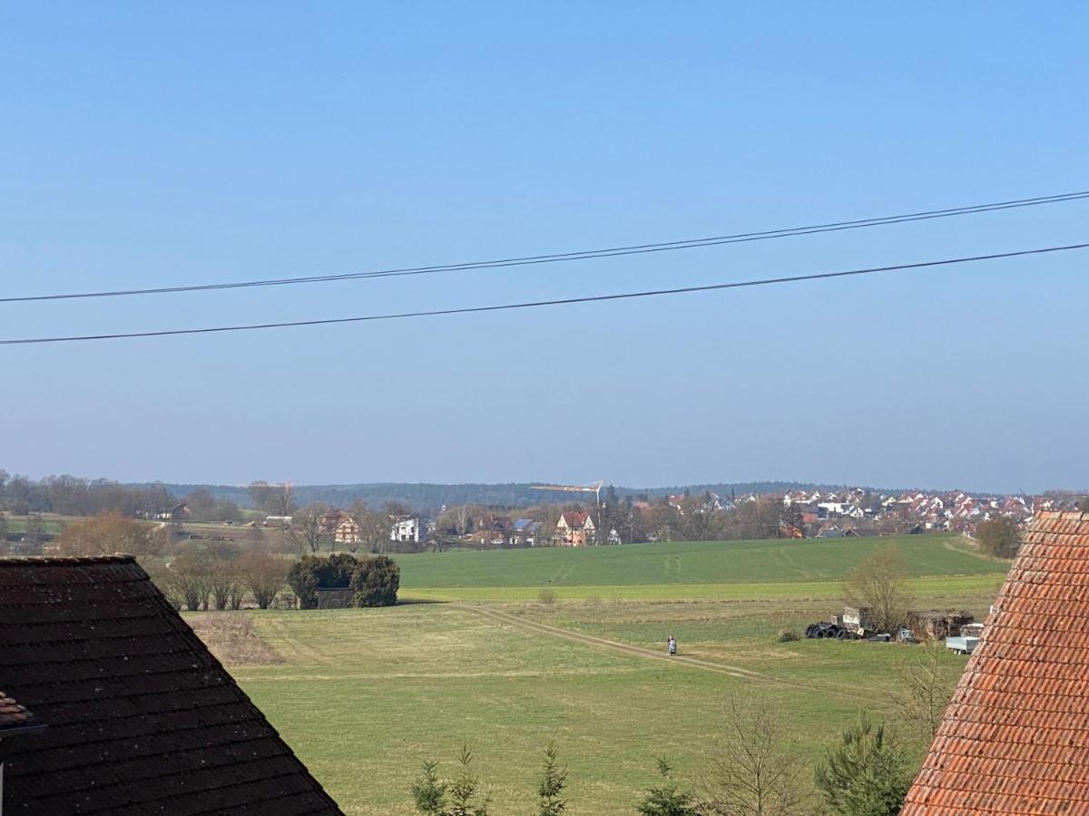 Ruhige Ferienwohnung Bei Bamberg Stegaurach Esterno foto